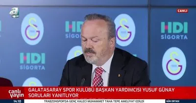 Galatasaray Başkan Yardımcısı Yusuf Günay: Taraftarlar haklı