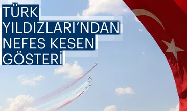 Türk Yıldızları Isparta semalarında