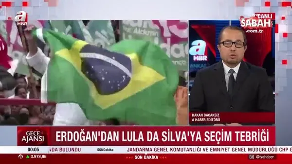 Başkan Erdoğan’dan Brezilya Devlet Başkanı Lula da Silva’ya tebrik | Video