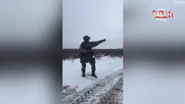 Ukraynalı askerin dans videosu viral oldu | Video