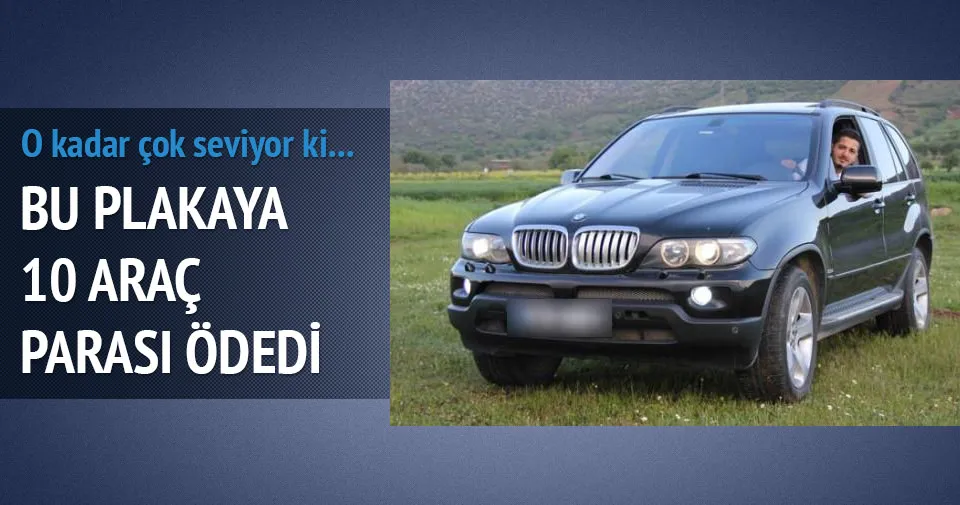 Bu plakaya 320 bin lira ödedi!