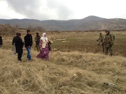 Kocasının cesedini gördüğü an