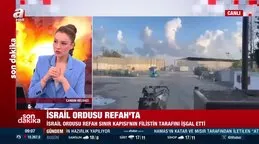 İsrail’den Refah’a kara saldırısı! İşte canlı görüntüler