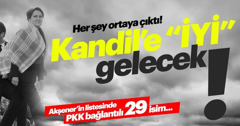 İşte İyi Parti'nin 31 Mart seçimleri aday listesindeki PKK'lılar!