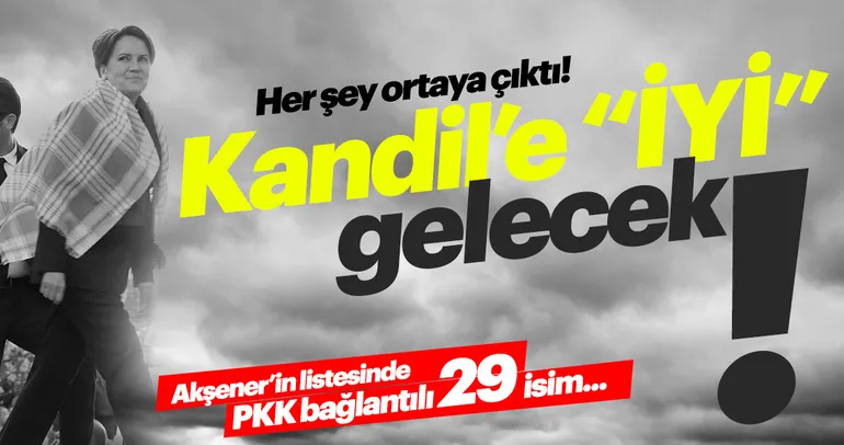 İÅte İyi Parti'nin 31 Mart seçimleri aday listesindeki PKK'lılar!
