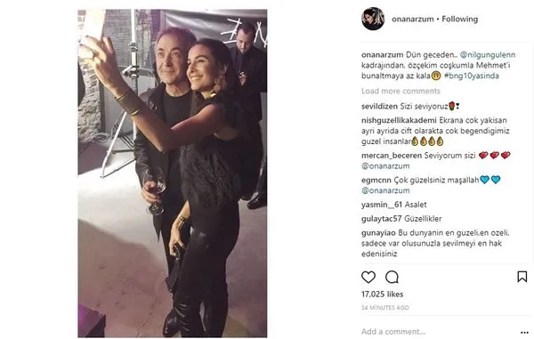 Ünlülerin Instagram paylaşımları (21.12.2017)