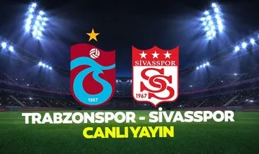 Trabzonspor Sivasspor maçı canlı izle! 2022 Süper Kupa finali Trabzonspor Sivasspor maçı canlı yayın izle ekranı