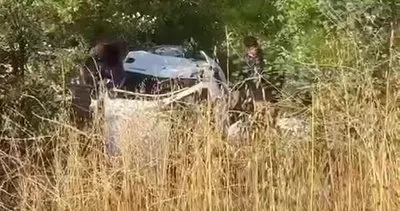 Kamyonet ağaçlık alana uçtu! 1 yaralı #kocaeli