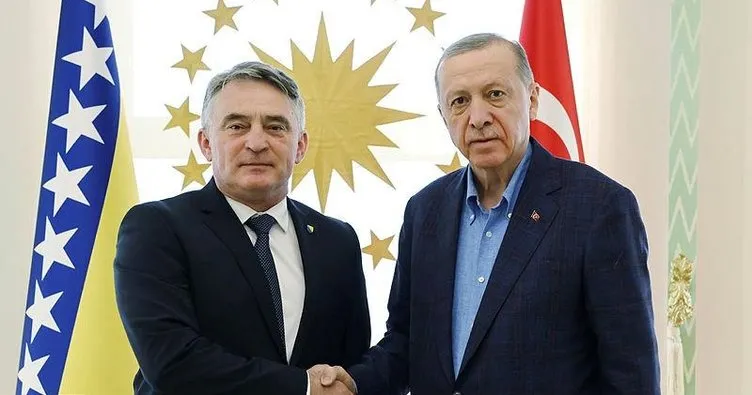 Başkan Erdoğan Bosna Hersek Devlet Başkanlığı Konseyi Üyesi Komsic’i kabul etti