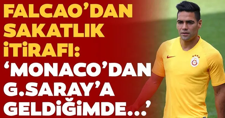 Galatasaray’da Falcao krizi! Kolombiyalı oyuncu sessizliğini bozdu...