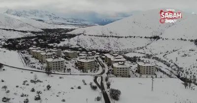 Girlevik şelalesi’nde kış manzarası böyle görüntülendi | Video