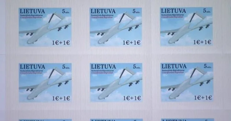Litvanya’nın en popüleri: Bayraktar TB2 posta pulu