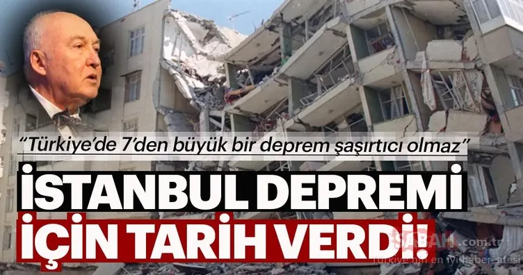 “İstanbul’da 2045’den önce deprem olursa...”