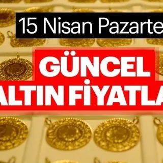 Altın fiyatları ile ilgili son dakika gelişmesi! 15 Nisan Gram tam çeyrek altın fiyatları ne kadar?