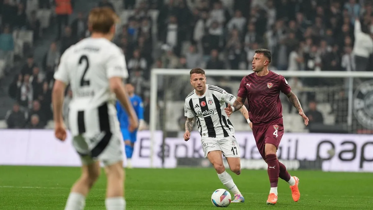 Beşiktaş farka koştu! Kartal, 5 golle kazandı, Hatayspor veda etti