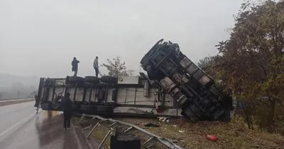 Amasya’da facia ucuz atlatıldı #amasya