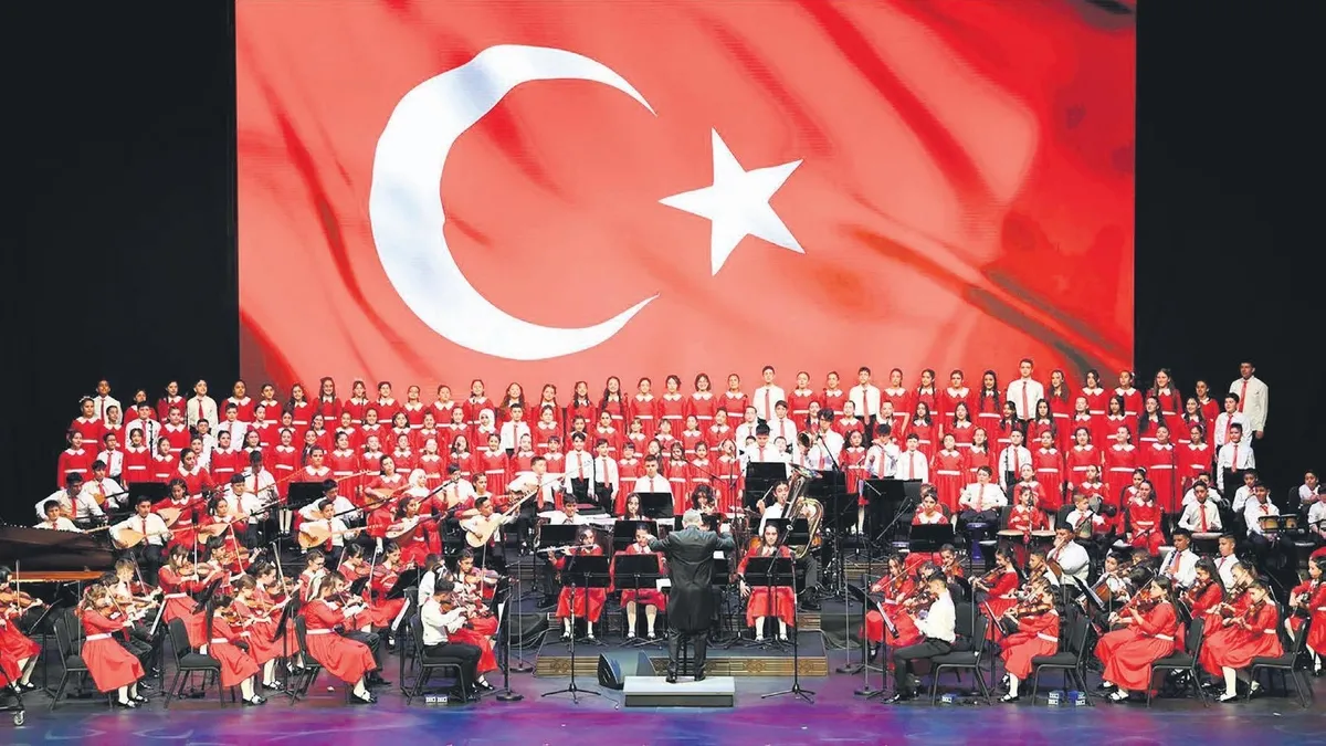 Türkiye Yüzyılı’nın ilk çocuk orkestrası