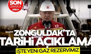 SON DAKİKA: Başkan Erdoğan Zonguldak’ta büyük müjdeyi duyurdu! Doğal Gaz rezervimiz 405 milyar metreküp oldu