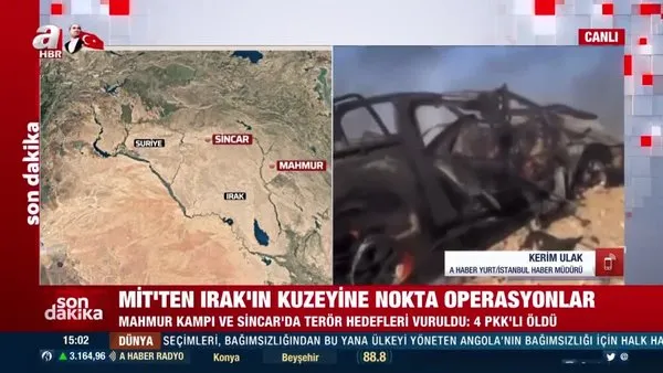 SON DAKİKA! MİT'ten Irak'ın kuzeyinde nokta operasyonlar! 4 PKK'lı etkisiz | Video