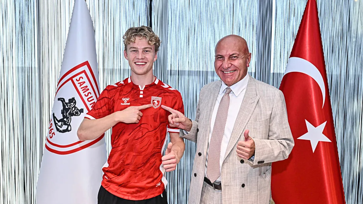 Samsunspor, Oskar Ohlenschlger ile sözleşme imzaladı!