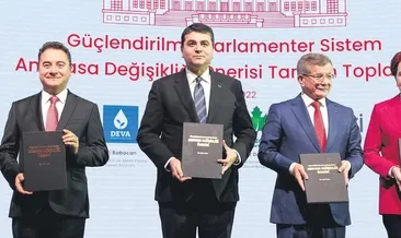 6’lı masanın taslağı var ama adayı yok