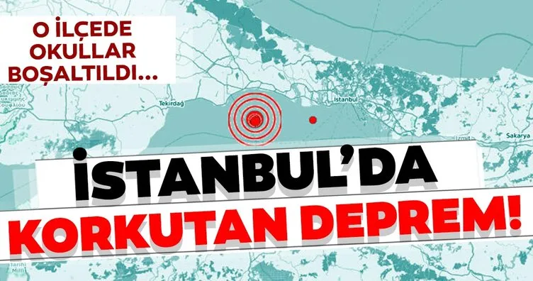 Son dakika DEPREM! İstanbul’da korkutan deprem... Önce Akdeniz sonra Silivri!