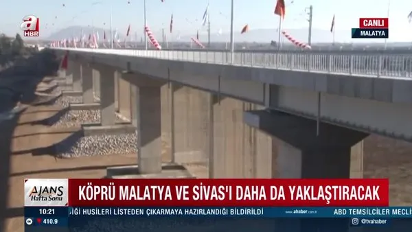 Cumhurbaşkanı Recep Tayyip Erdoğan 'Yeni Tohma Köprüsü'nü hizmete açacak | Video