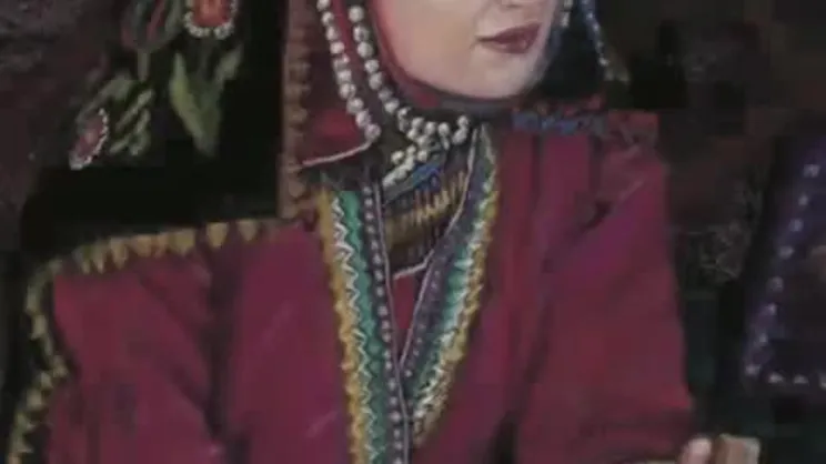 Anadolu kadınını tuvale taşıdı | Video