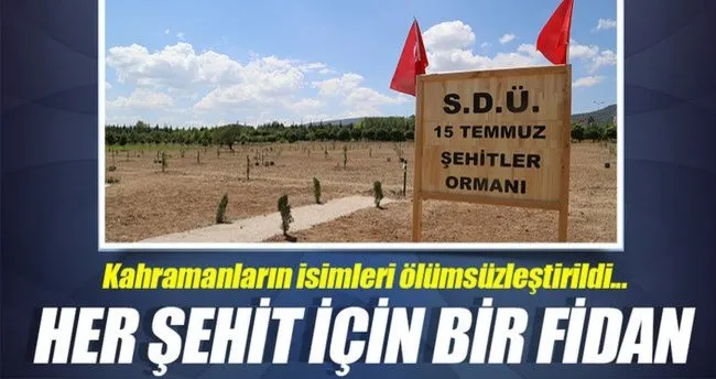 Kahramanların isimleri ölümsüzleştirildi