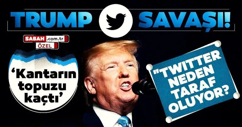 Son dakika haber: Trump-Twitter savaşı ile ilgili çarpıcı sözler: Kantarın topuzu kaçtı, Twitter neden taraf oluyor?