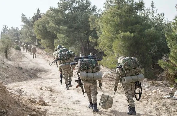 Afrin'e gerçekleştirilen Zeytin Dalı Operasyonu'ndan son kareler