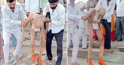 Hindistan’da mağarada 188 yaşında bir adam bulundu... Gizemli adamın sırrı ne? Meğer...