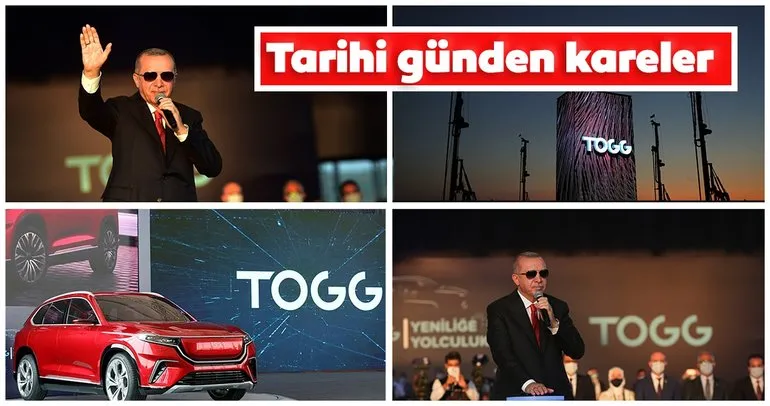 İlk yerli otomobil TOGGun fabrika temeli Bursada atıldı! İşte tarihi günden kareler