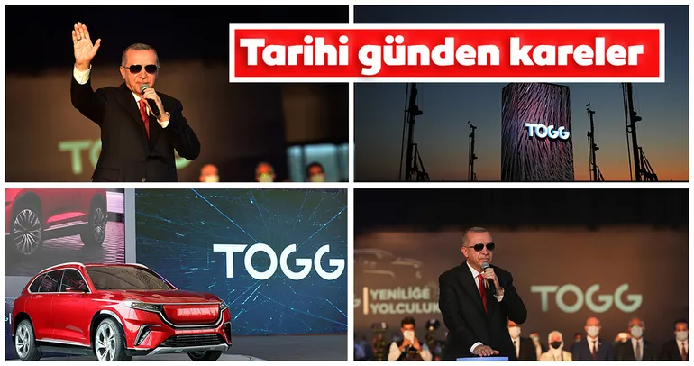 İlk yerli otomobil TOGGun fabrika temeli Bursada atıldı! İşte tarihi günden kareler