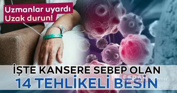 Her gün tükettiğimiz bazı besinlerin kansere sebep olduğu ortaya çıktı! İşte kansere sebep olan besinler...