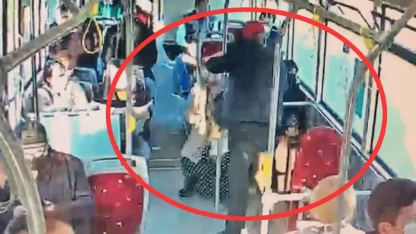 SON DAKİKA! İzmir'de başörtülü kadına alçak saldırı! Şok görüntüler ortaya çıktı | Video