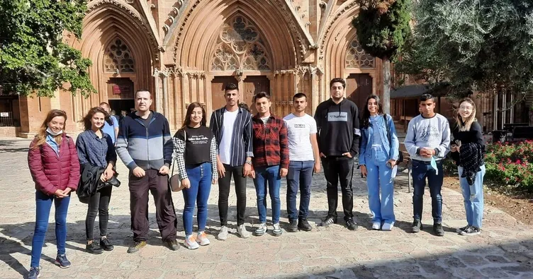 Öğrenciler Mağusa ve Maraş’ı gezdiler