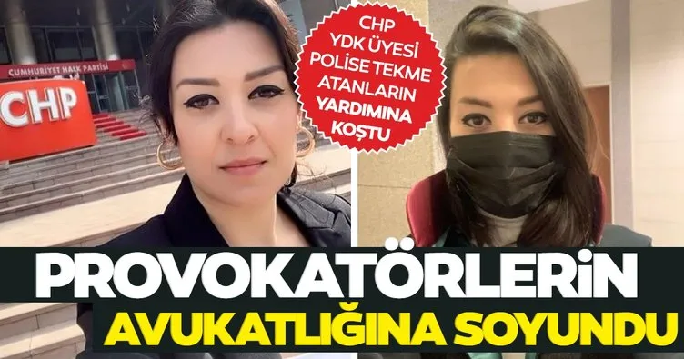 CHP YDK Üyesi provokatörlerin avukatlığına soyundu!