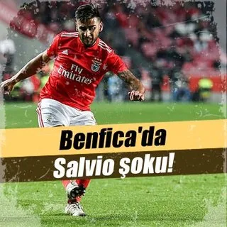 Benfica'da Salvio şoku!