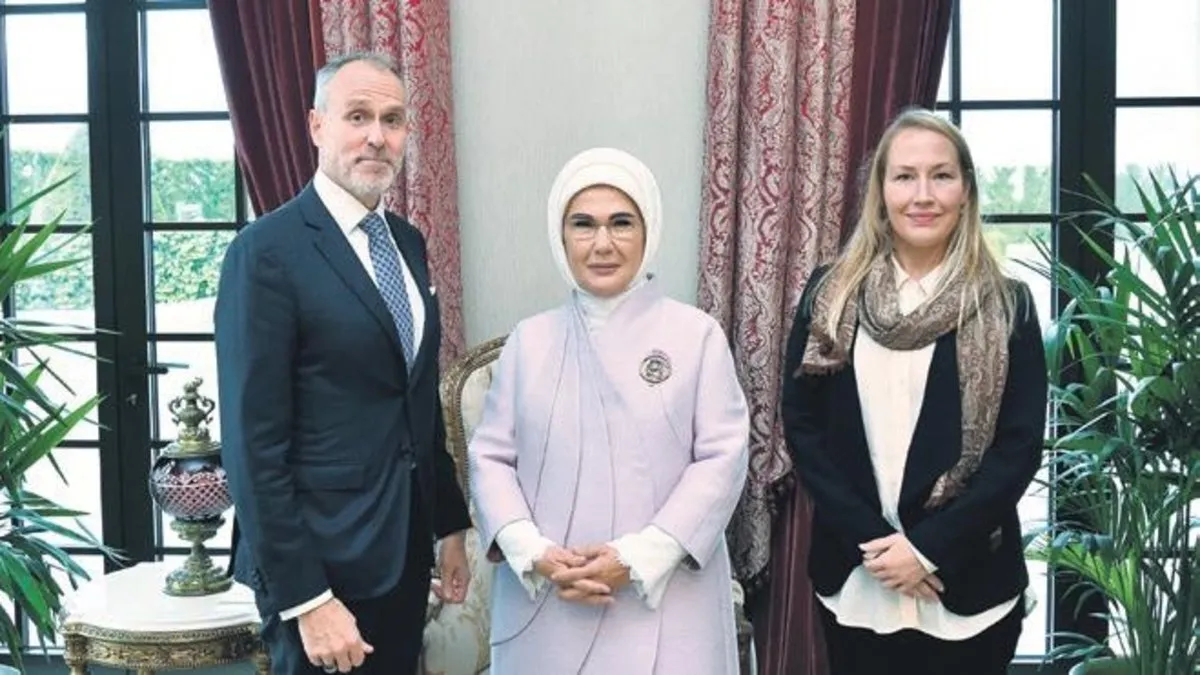 Ahtisaari Barış Vakfı temsilcileriyle görüştü