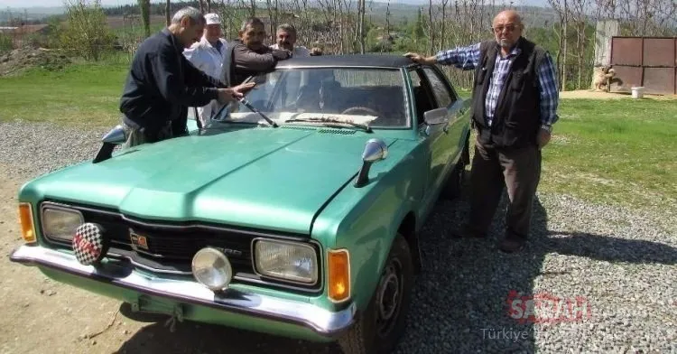 Trabzonlu gurbetçi inanamadı! Ford Taunus'u 40 yıl saklamıştı...