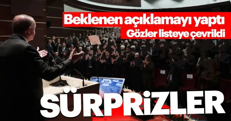Son dakika haberi: Başkan Erdoğan belediye başkan adaylarını açıkladı! AK Parti’de 14 il belediye başkan adayları