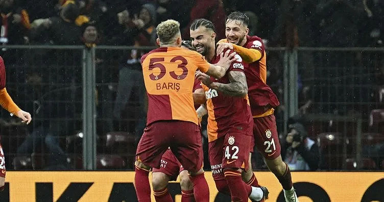Son dakika haberleri: Galatasaray evinde rahat kazandı! Aslan, zirve takibini sürdürdü…