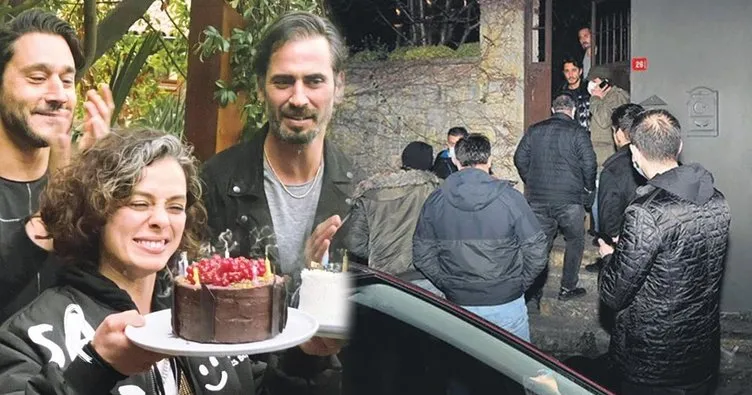 Oyuncu Özge Özpirinçci’nin doğum günü kutlaması olaylı bitti! Partiyi polis bastı Burak Yamantürk küfür yağdırdı!