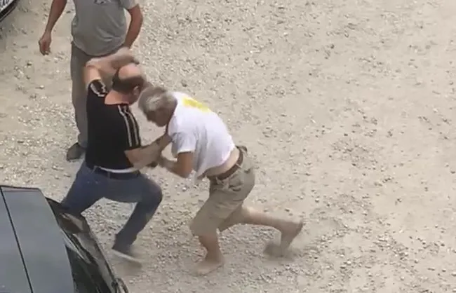 Samsun'da Kavga Anı