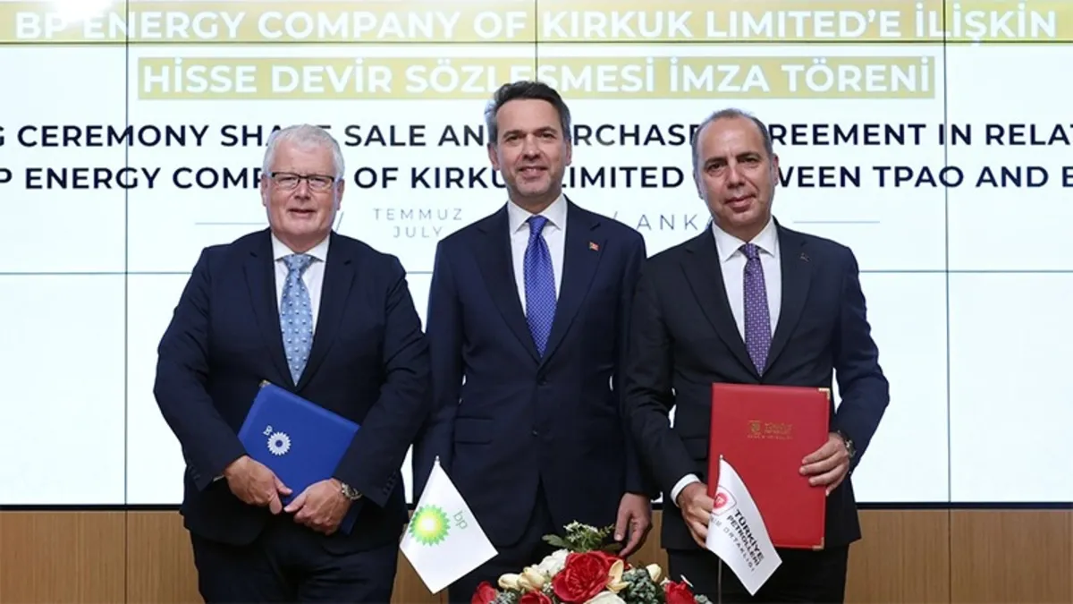 TPAO, Kerkük petrolüne ortak oldu haber görseli