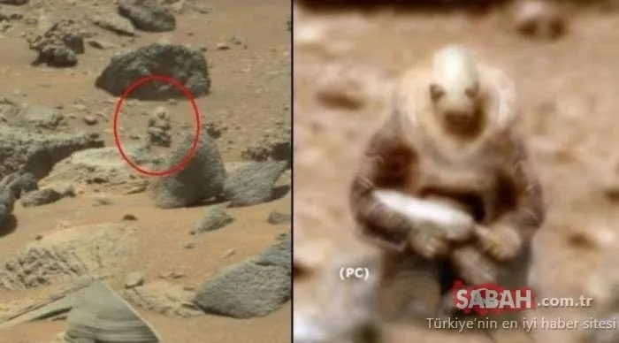 Mars’tan gelen fotoğraflar kan dondurdu! Dünyayı şaşkına çevirdi!