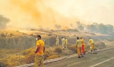 Dikili ve Milas yangınlarına jet müdahale #izmir