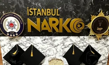 Mezuniyet keplerinden 53 bin uyuşturucu hap çıktı