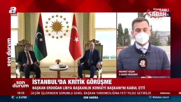 Başkan Erdoğan Libya heyetini kabul ediyor | Video